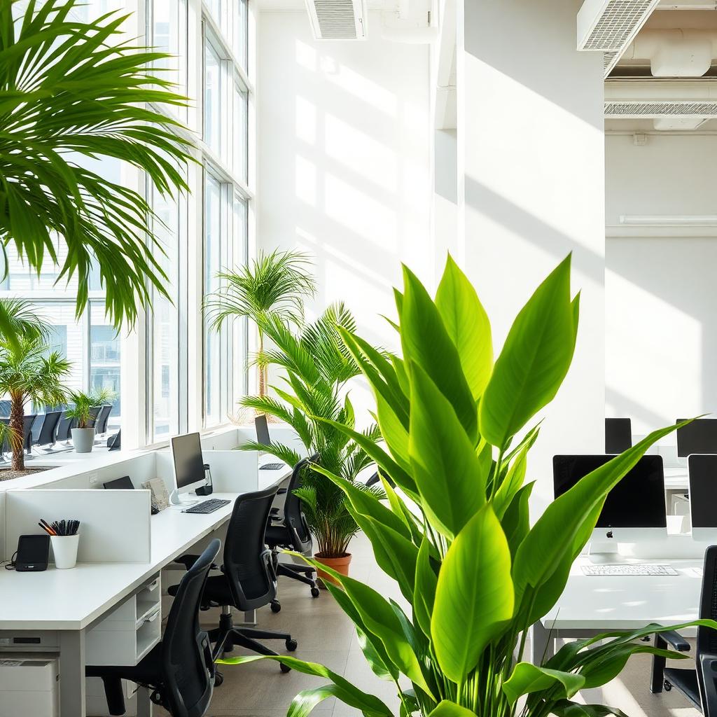 Workspace made greener with rented office plants in Pune